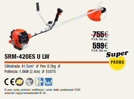 Oferta ECHO SRM-420ES U LW