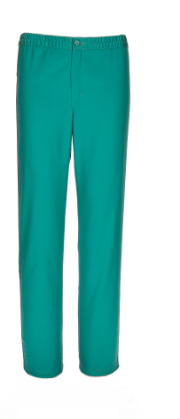 Pantalons de treball unisex Valento PIXEL de color verd quiròfan