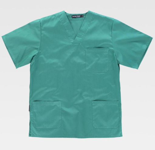 Casaca sanitària Workteam B9200 de color verd